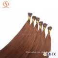 8A High Quality Silky Straight 100% Brazilian Virgin Hair I Tip Pre-Bonded Hair Extensions